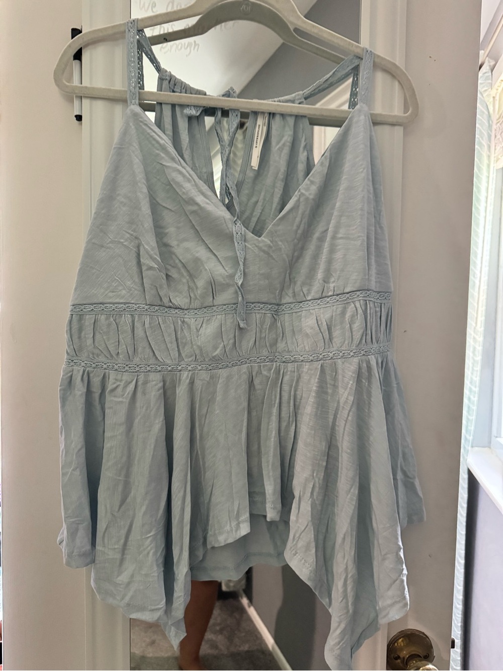 Anthropologie Light Blue tank top